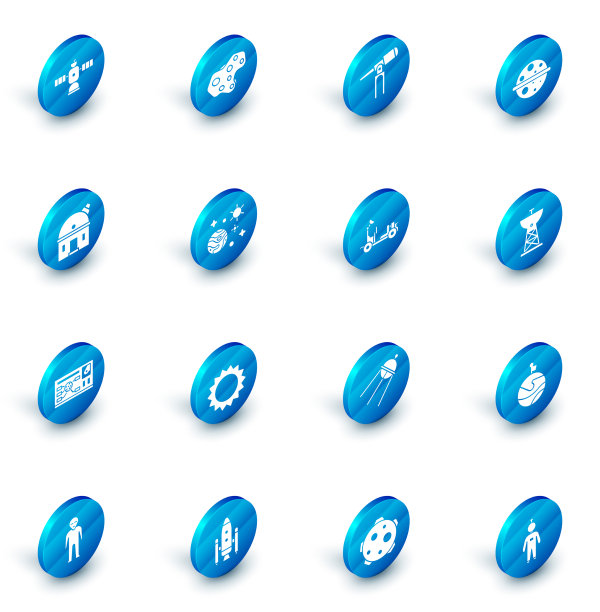 设置小行星望远镜行星土星图片下载