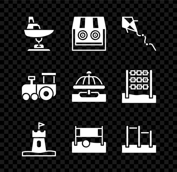 设置秋千船射击画廊风筝沙塔图片下载