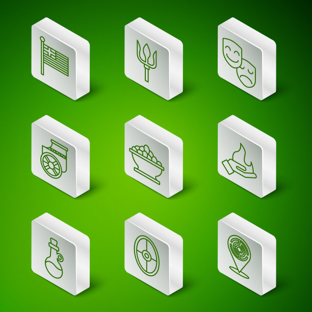 设定线牛头怪迷宫希腊盾希腊图片下载