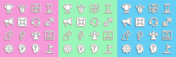 设置线旗客户产品等级哑铃图片下载