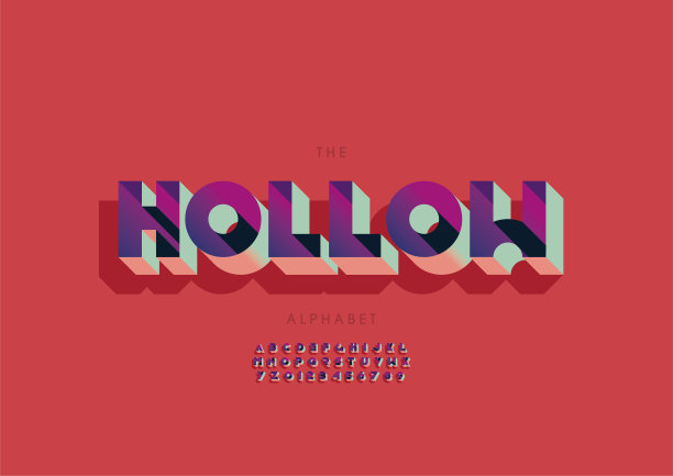 中空的字母图片下载