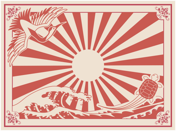 中式鹤架龟架图片下载