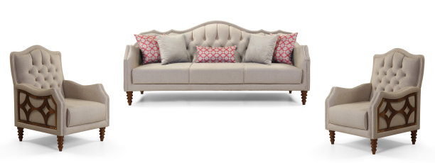 现代沙发家具，半套现代家具图片下载