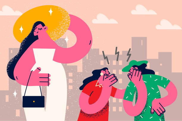 女人八卦成功和自信的朋友图片下载