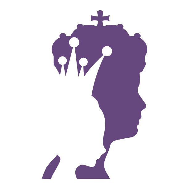 女人在男人的阴影下。国王和王后图片下载