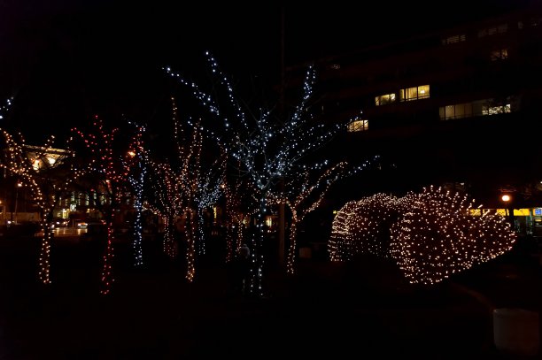 新年前美丽的五彩缤纷的夕照，索菲亚图片下载