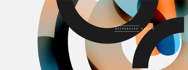 圆抽象背景图片下载