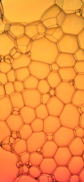 摘要基于梯度背景的肥皂泡背景图片下载