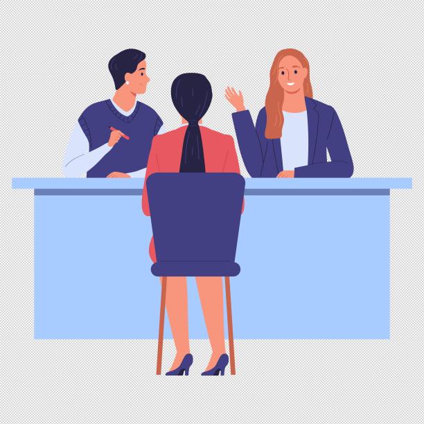 男女面试官面试图片下载