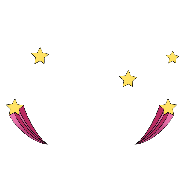 彩虹星星流星图片下载