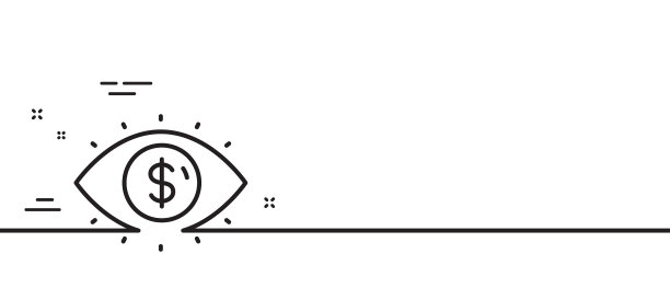 企业愿景会计线图标财务图片下载