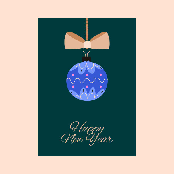 圣诞饰品，问候横幅，卡片。图片下载