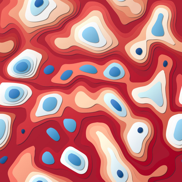 五彩缤纷的抽象层。图片下载