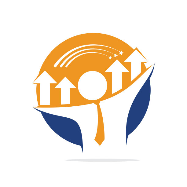 商人和图形矢量标志设计。商人标志图标。图片下载