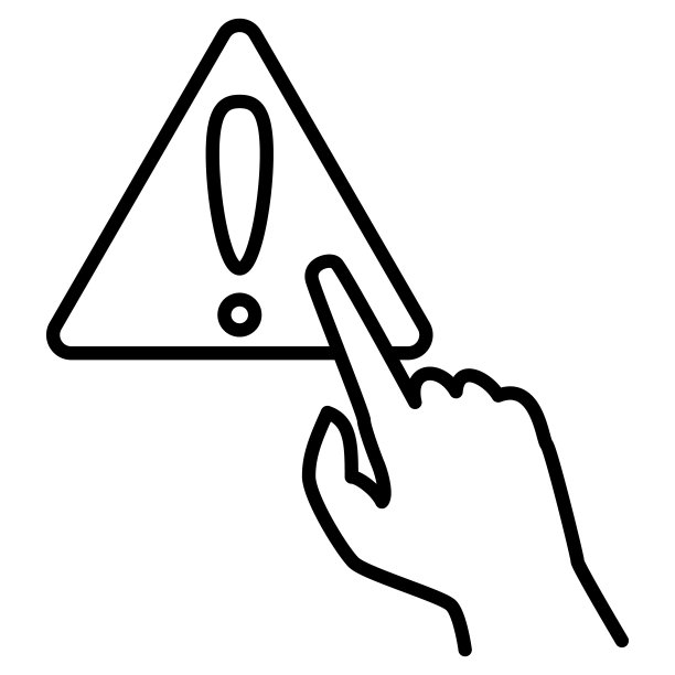 危险警告标志矢量图标图片下载