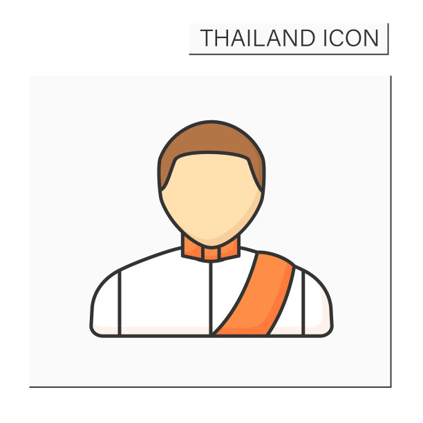 男人彩色图标图片下载