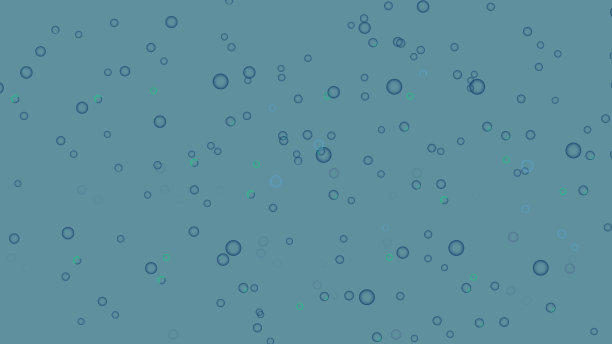 彩色背景上的插图肥皂泡。抽象的泡泡到处漂浮图片下载