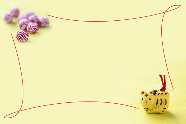 日本新年形象生肖老虎图片下载