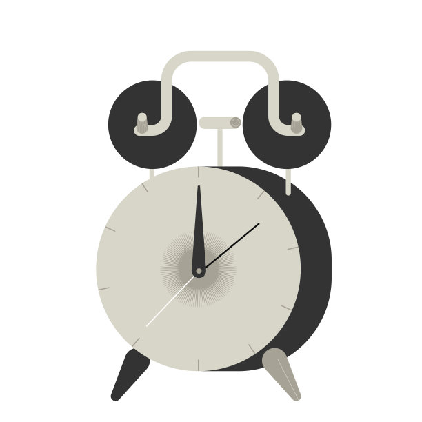 闹钟,钟。机械信号设备。图片下载