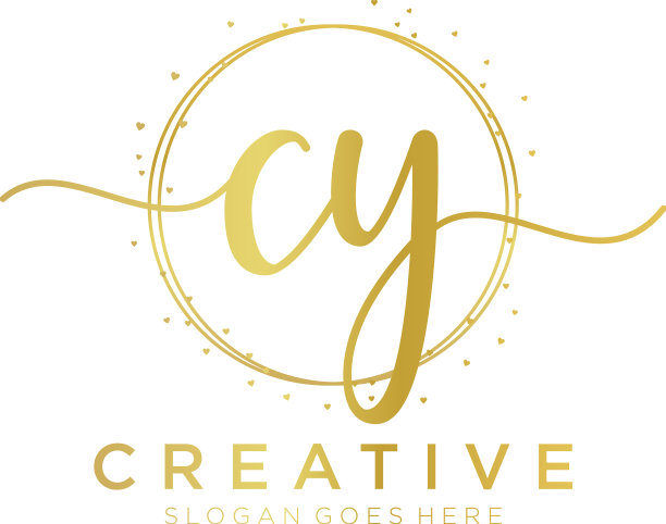 最初的cy女性标志，可用于自然沙龙图片下载