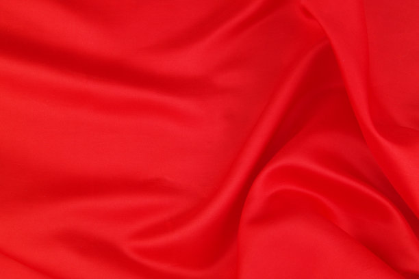 红色绸缎或丝绸背景。图片下载