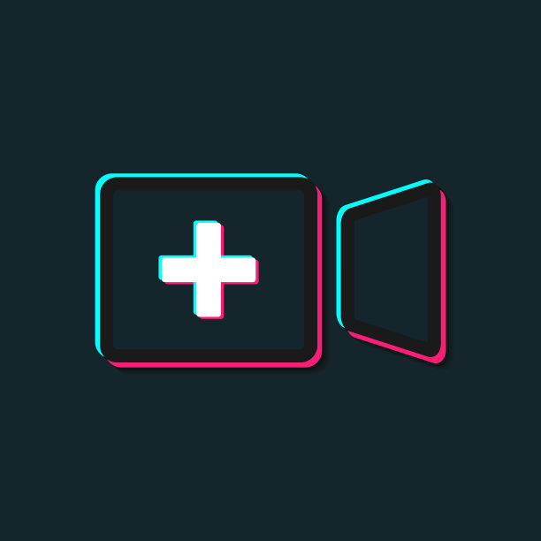 添加摄像机。带有加号图标的摄像机。图片下载