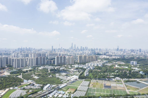 中国一个小镇的景观图片下载