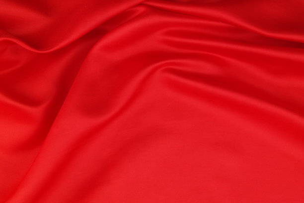 红色绸缎或丝绸背景。图片下载