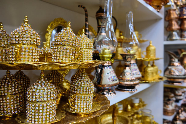 传统的中东茶具图片下载