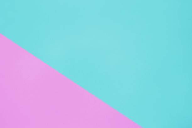 蓝色和粉红色柔和的彩色纸张纹理俯视图最小的平铺背景图片下载