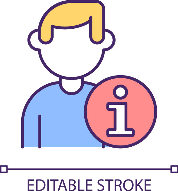 个人信息RGB颜色图标图片下载