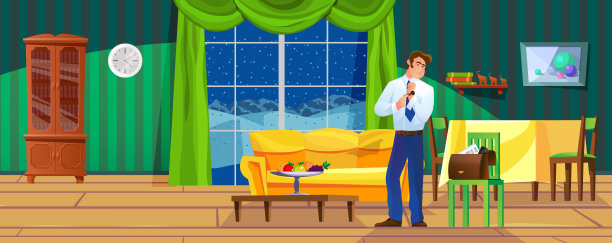 商人摘下手表在豪华客厅放松在家男老板在公寓休息图片下载