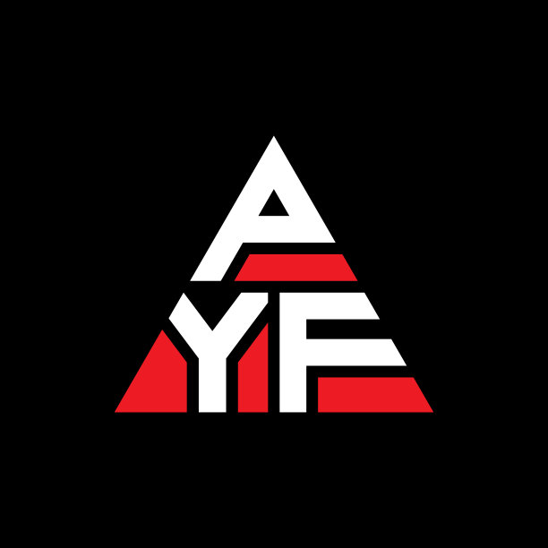 Pyf三角形字母标志设计用三角形图片下载