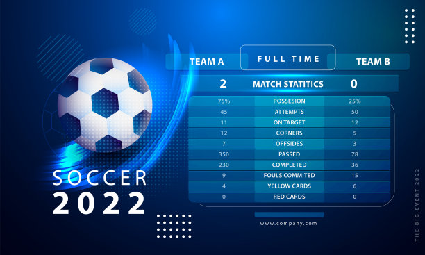 足球记分牌背景与体育场轻风格图片下载