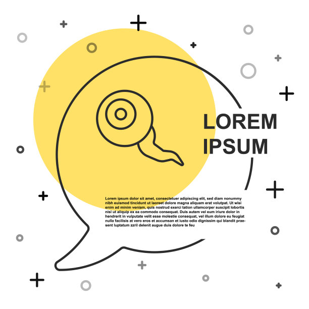 黑线眼睛图标孤立在白色背景图片下载