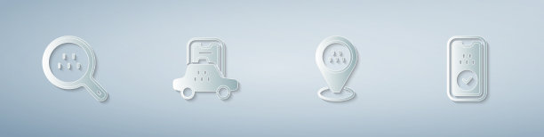 设置搜索出租车出租车移动应用定位车和图片下载