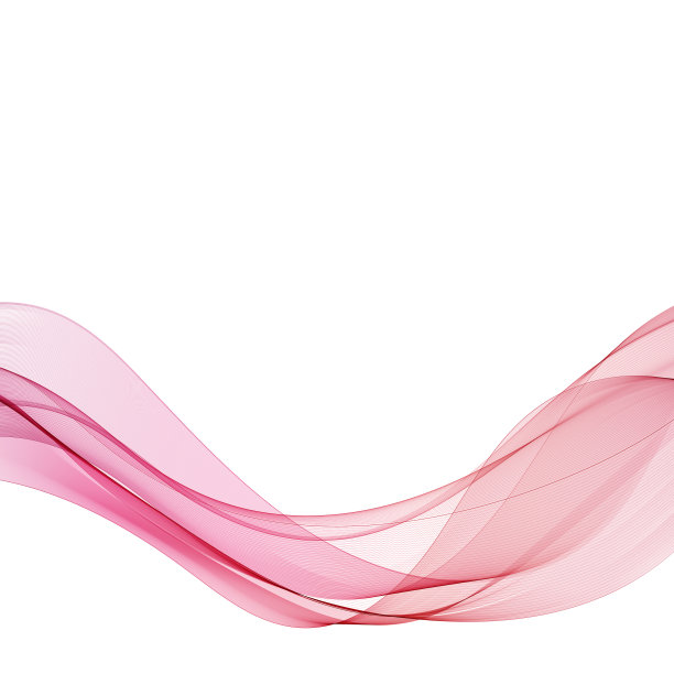 抽象波浪红色波浪线条设计元素eps图片下载