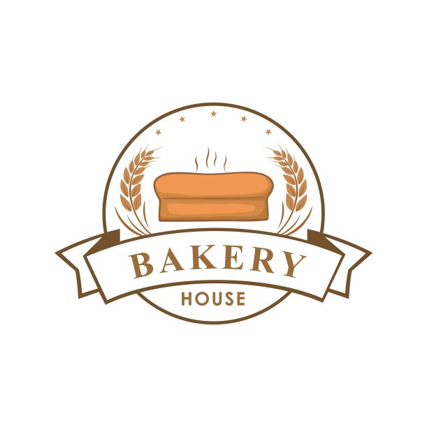 采购产品面包店标志，标志，模板，会徽，矢量设计图片下载