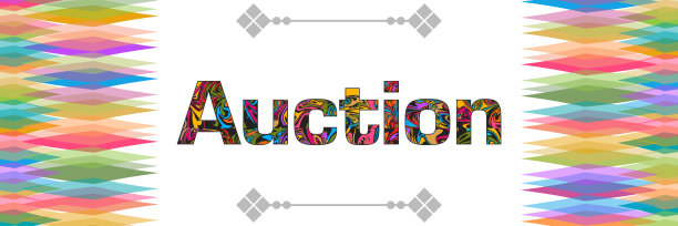 拍卖彩色钻石元素左右图片下载