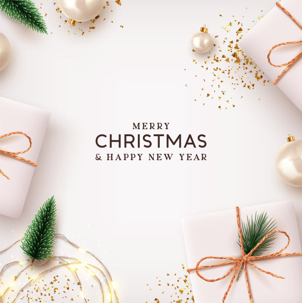 圣诞快乐，恭贺新禧。图片下载