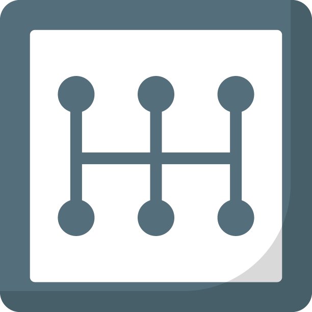 齿轮杆头图标概念，手动齿轮旋钮设计，驱动器移位器矢量，汽车服务和汽车修理店标志，卡车备件标志，汽车技术员设备库存图片下载