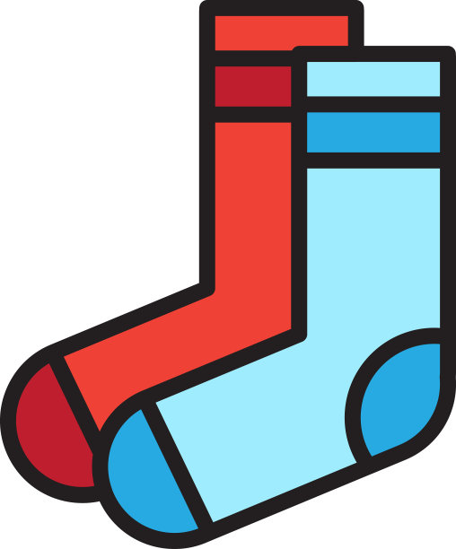 袜子女人服装配件保暖腿向量图片下载