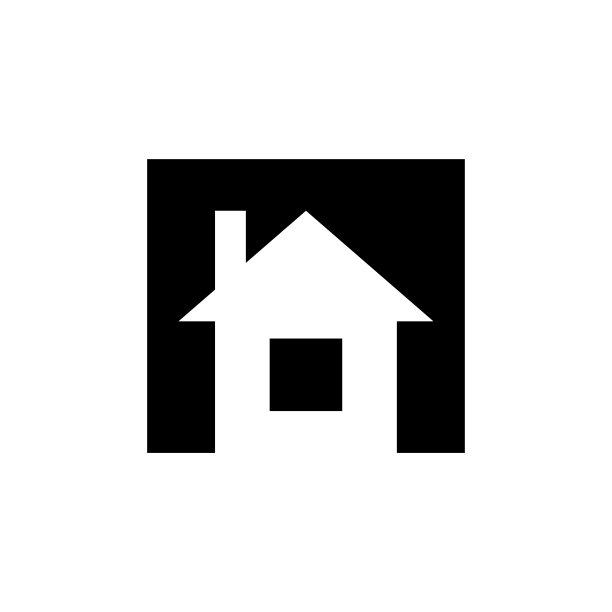 房子图标。黑色的轮廓。前视图。矢量简单平面图形说明。白色背景上的孤立对象。隔离。图片下载