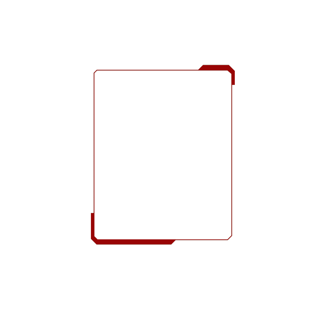 红色简约边框图片下载