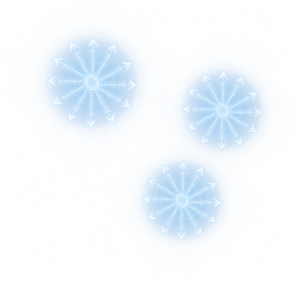 雪花烟花放射素材图片