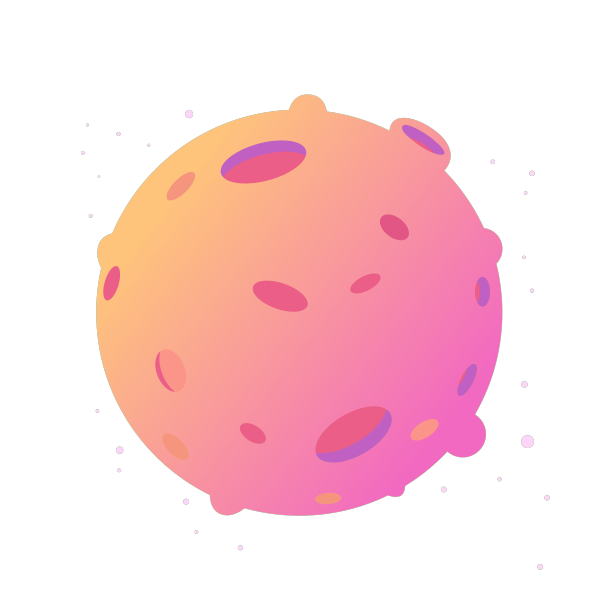 卡通手绘星球图片下载