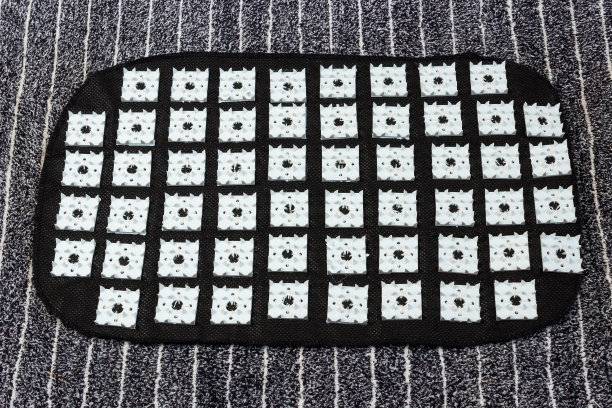 脚部针灸垫。按摩治疗。健康的生活方式。整容手术图片下载