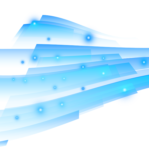 蓝色光芒线图片下载