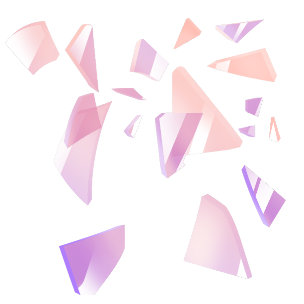 漂浮破碎玻璃图片下载