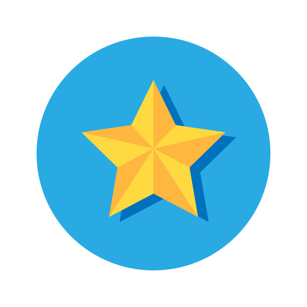 矢量插图的明星图标图片下载